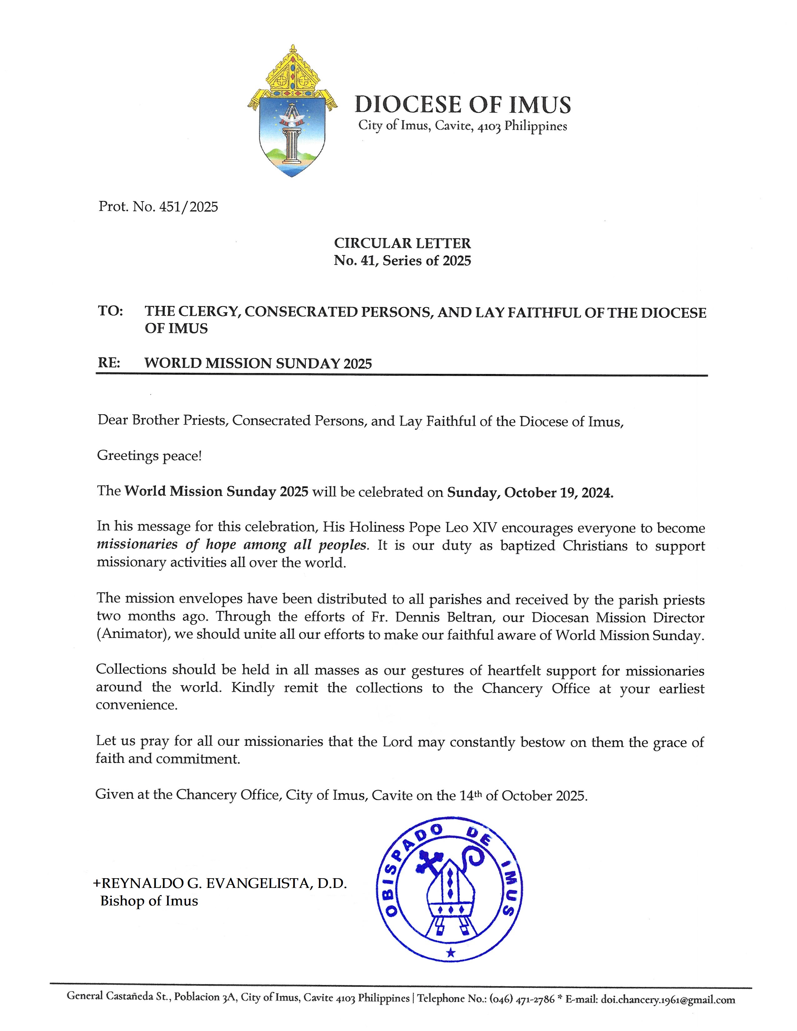 No. 41, Series of 2025