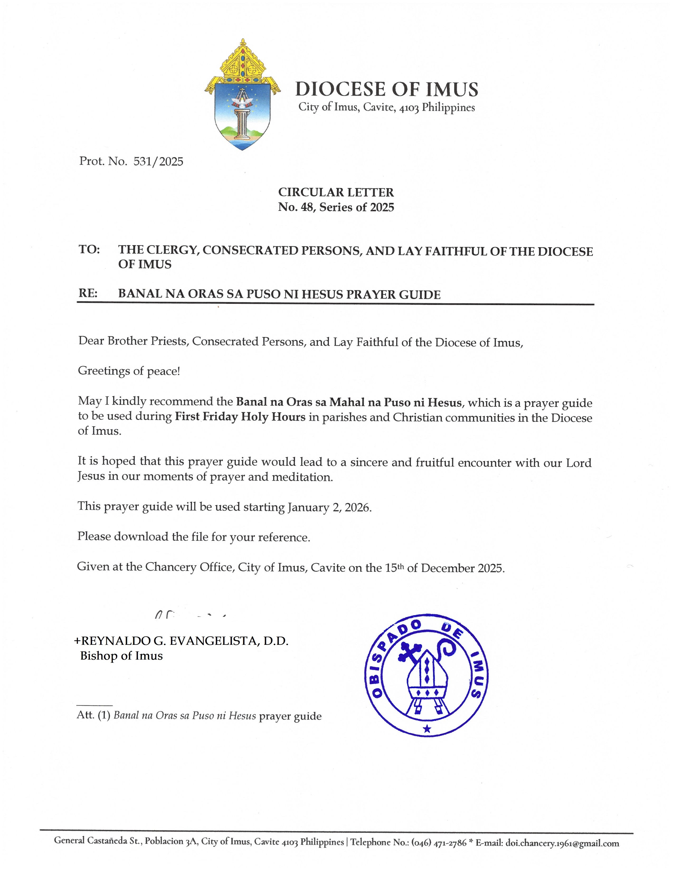 No. 48, Series of 2025