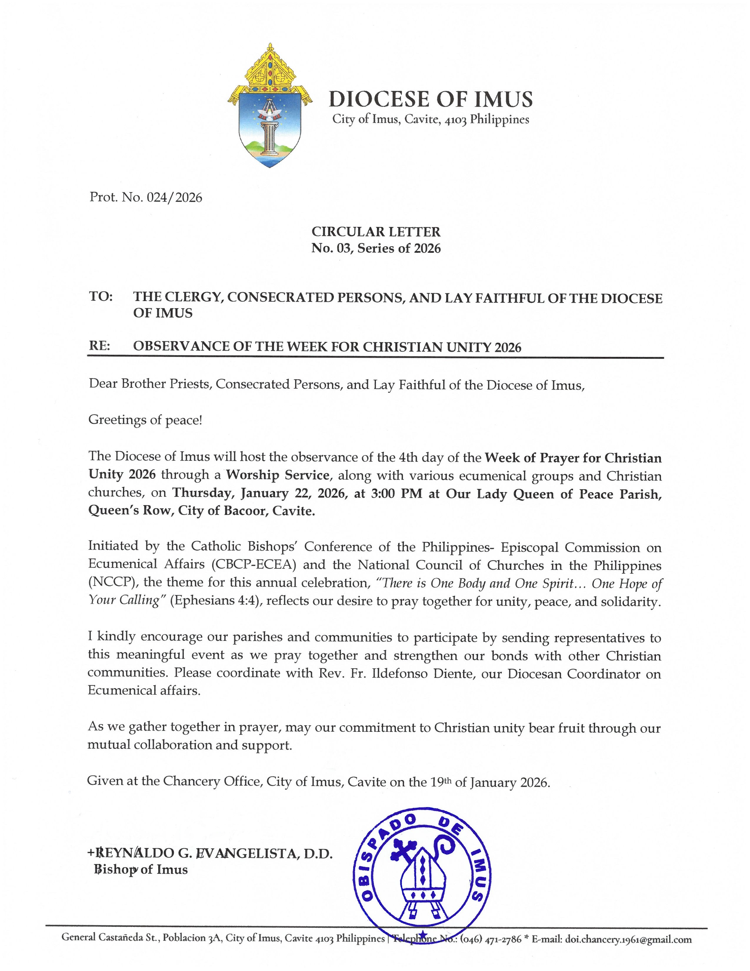 No. 03, Series of 2026