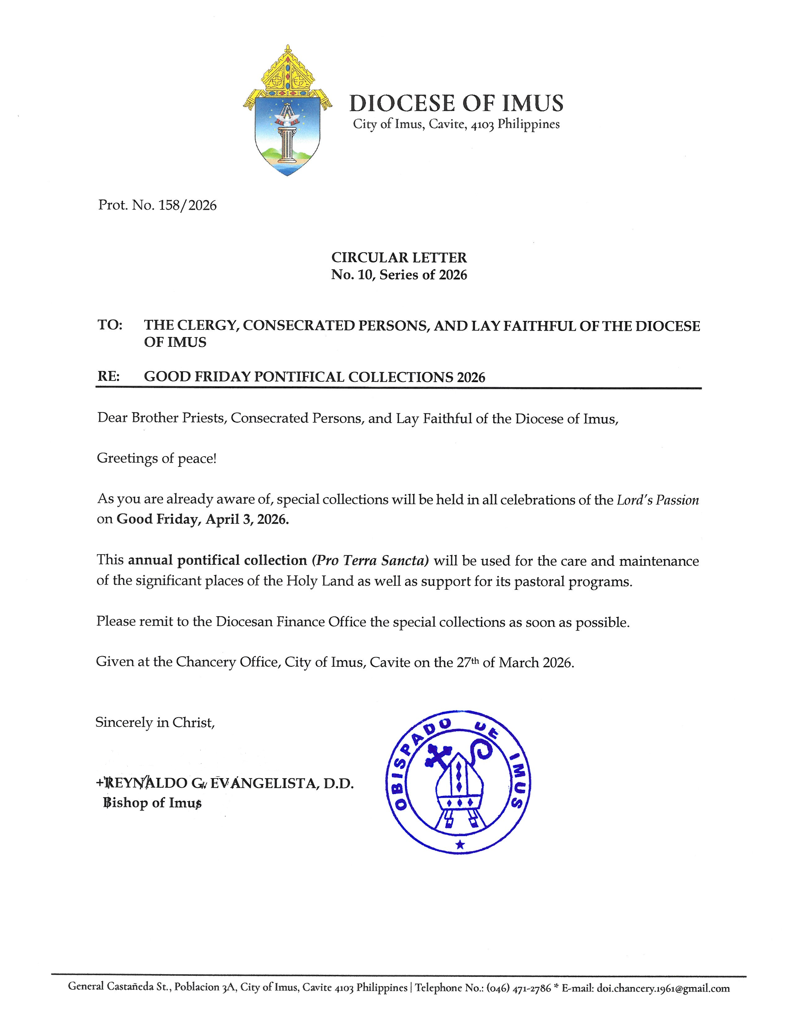 No. 10, Series of 2026