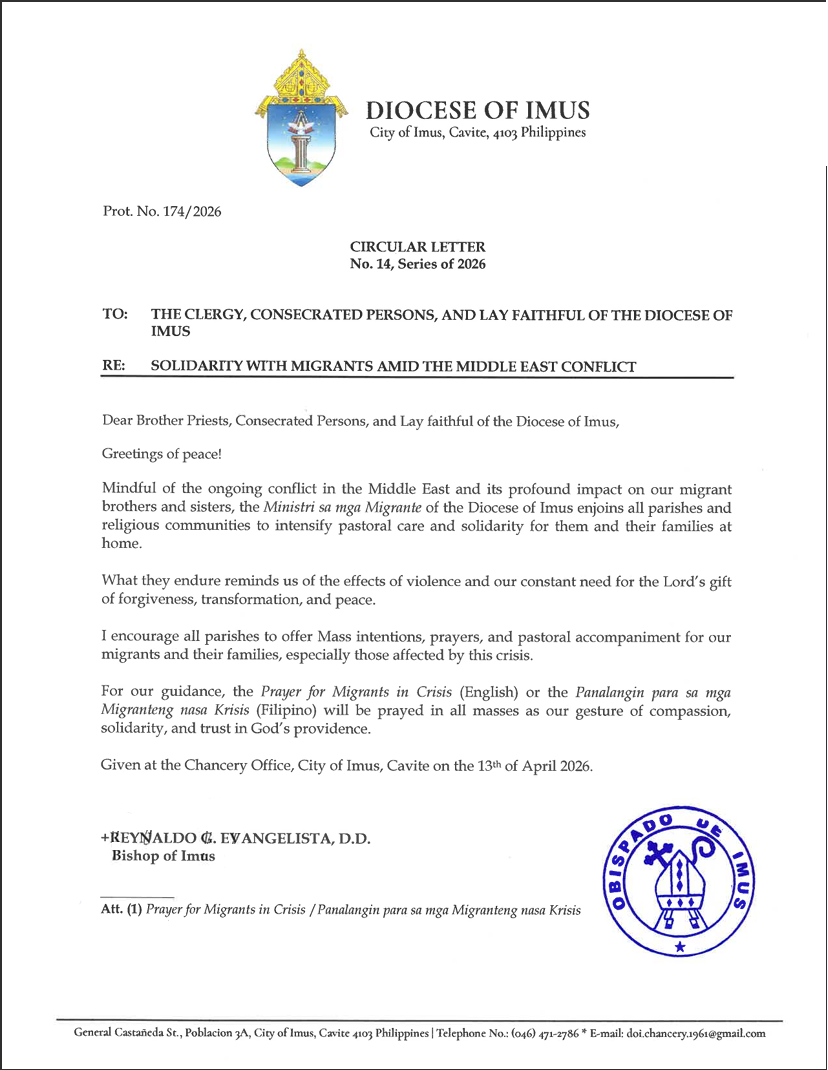 No. 14, Series of 2026