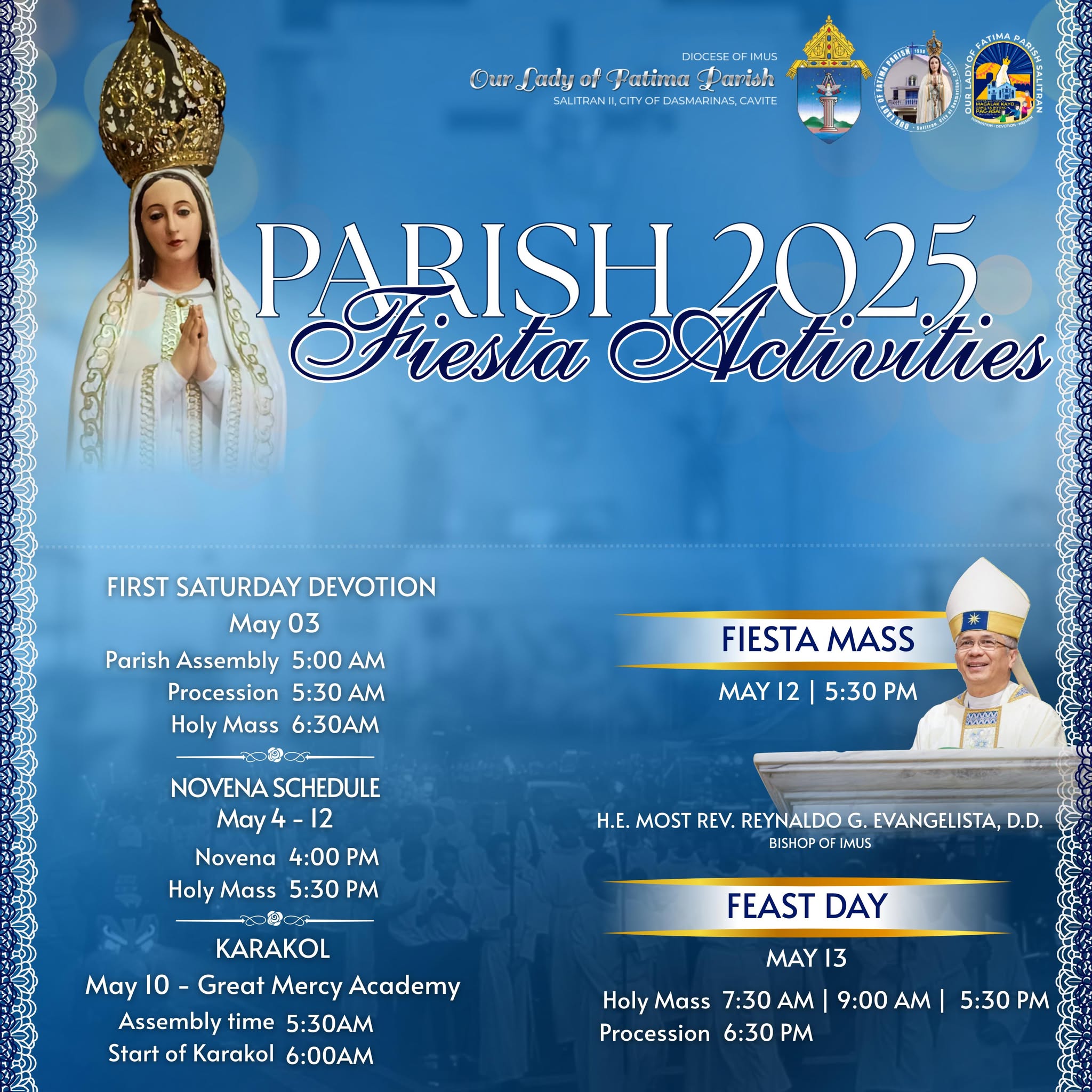 Our Lady of Fatima Parish - Salitran Fiesta Mass
