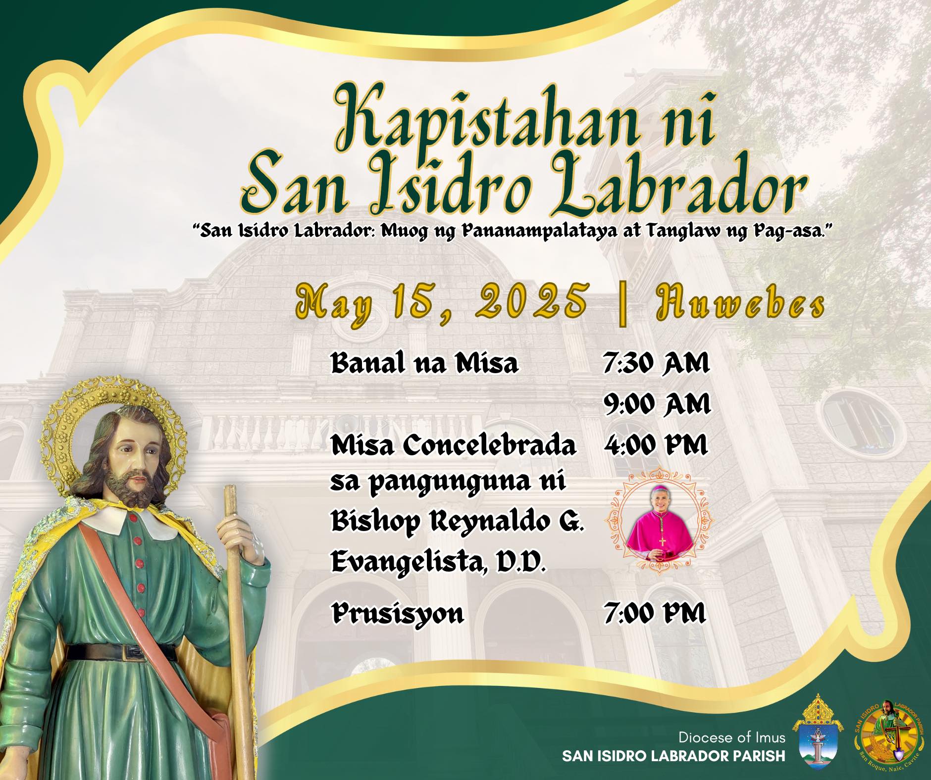 MALIGAYANG KAPISTAHAN, TATA IDRONG!