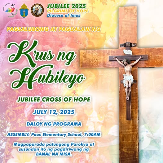 Pagsalubong ng KRUS NG PAG-ASA (Jubilee Cross)