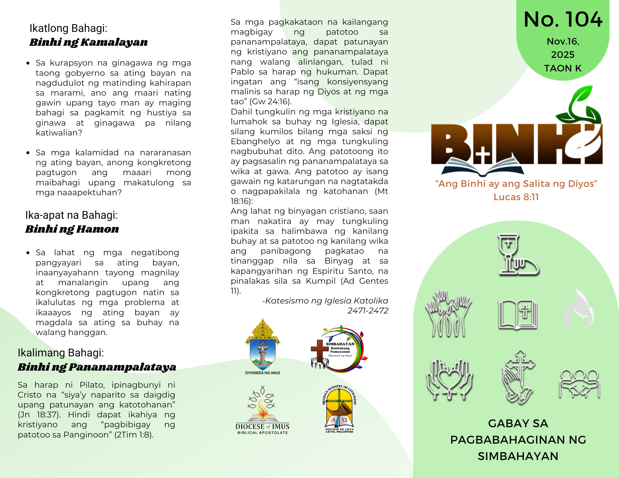 BINHI 2 NOVEMBER 16, 2025