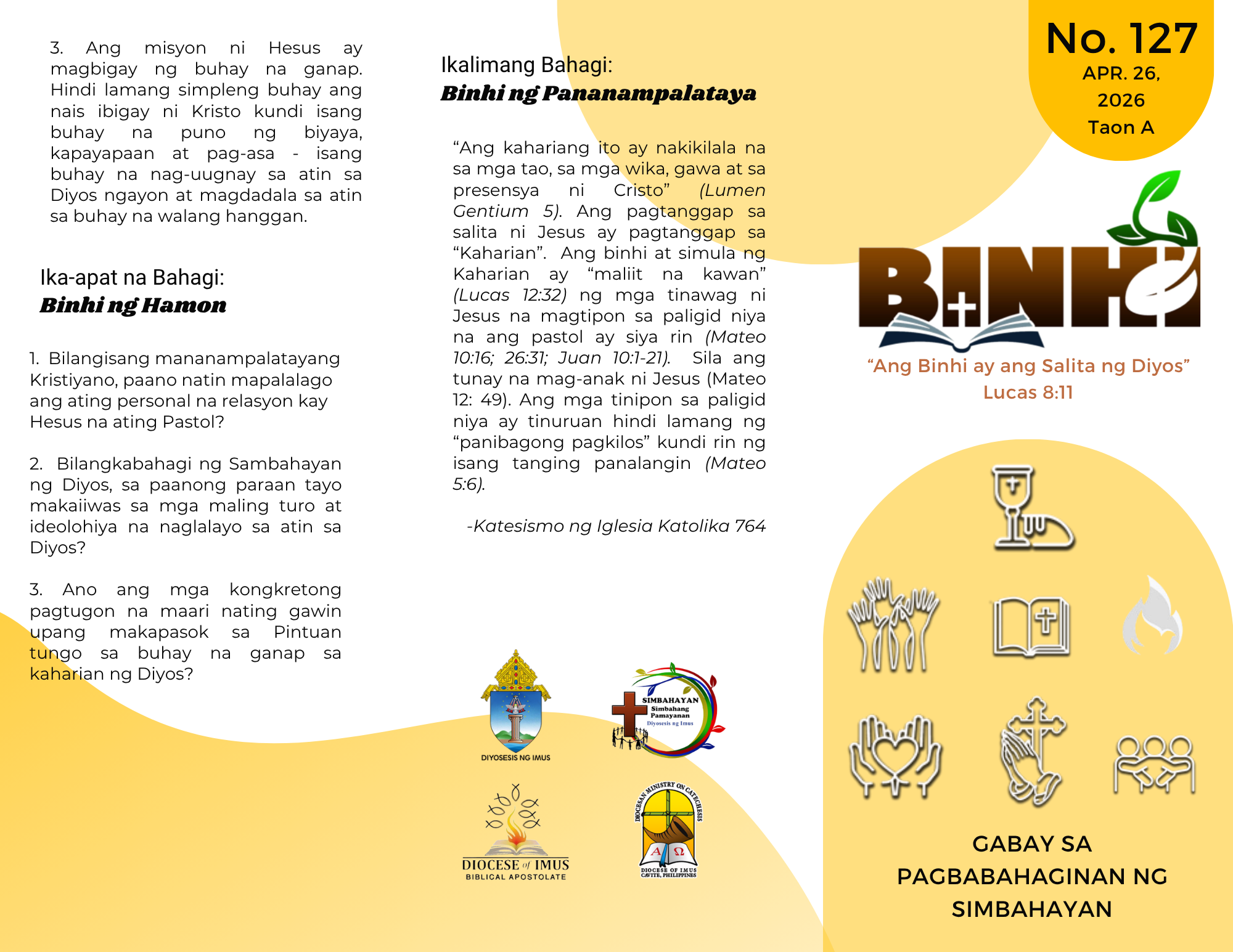 BINHI APRIL 26, 2026 PAGE 2