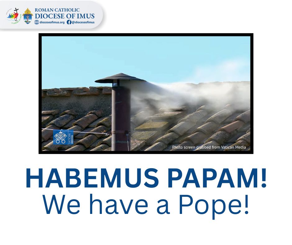 WHITE SMOKE IN THE SISTINE CHAPEL! HABEMUS PAPAM!
