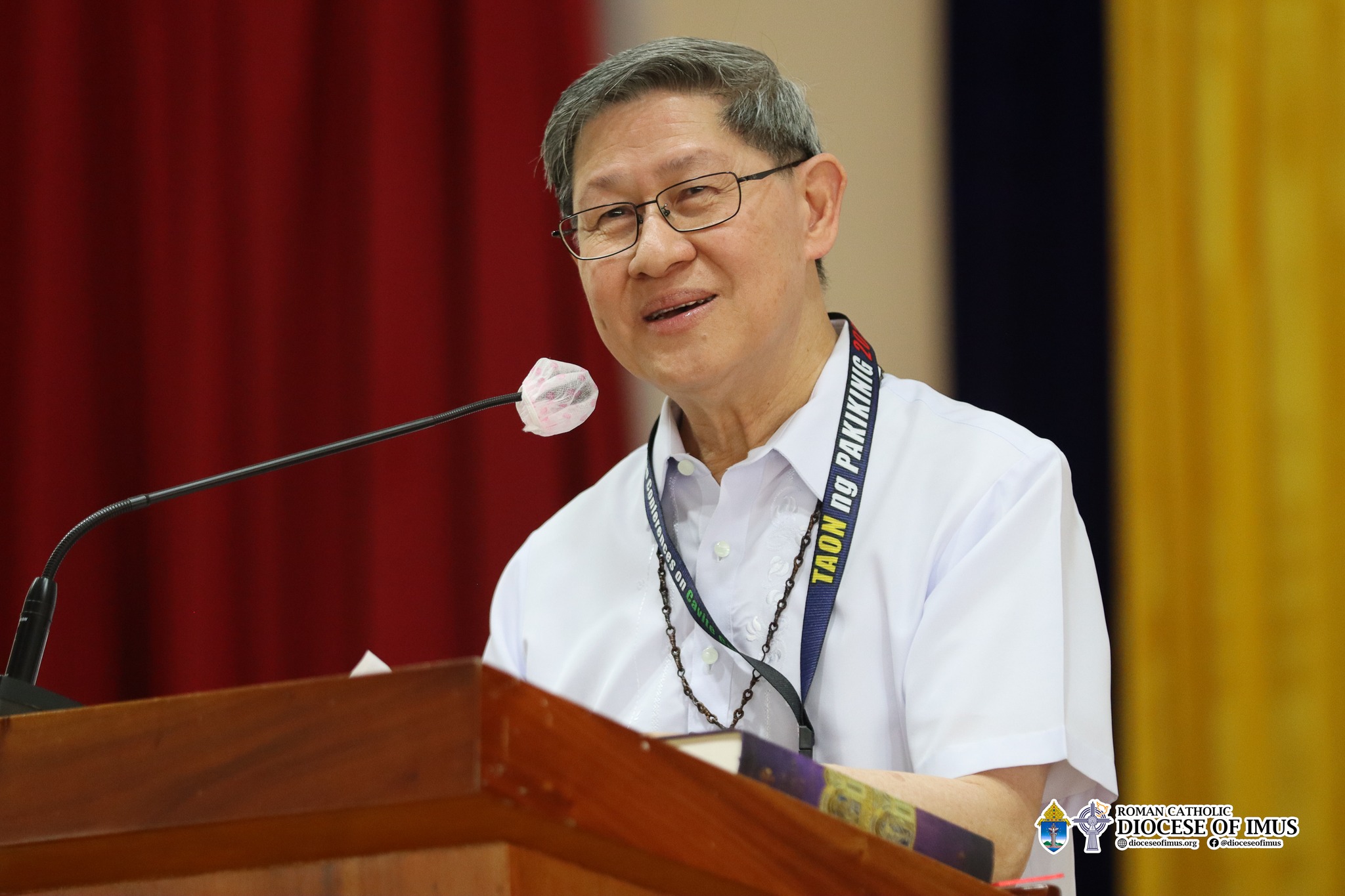 Cardinal Tagle gives keynote speech in 1st Taon ng Pakikinig diocesan conference