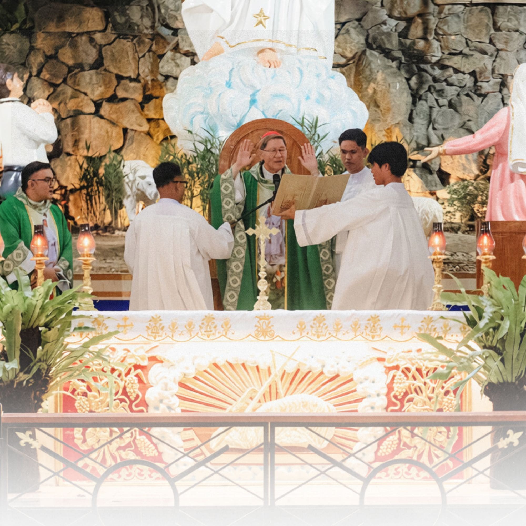 Cardinal Tagle Presides at Mass Honoring IMANG