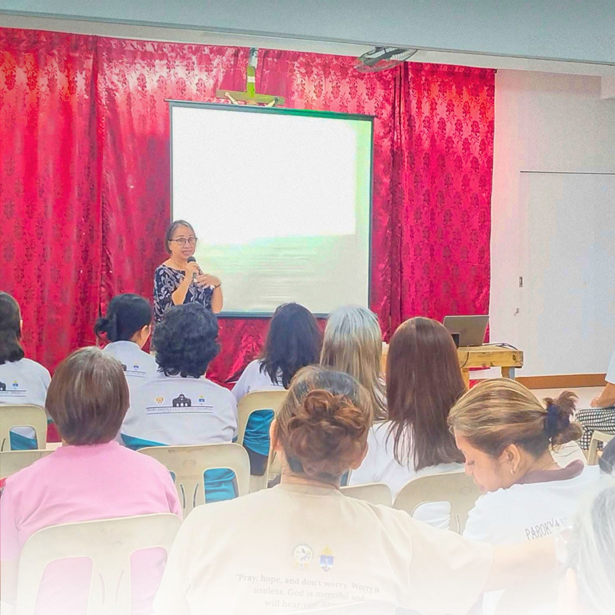 Pag-aalaga sa mga Matatandang May Karamdaman, Tinalakay sa Pastoral Care Training