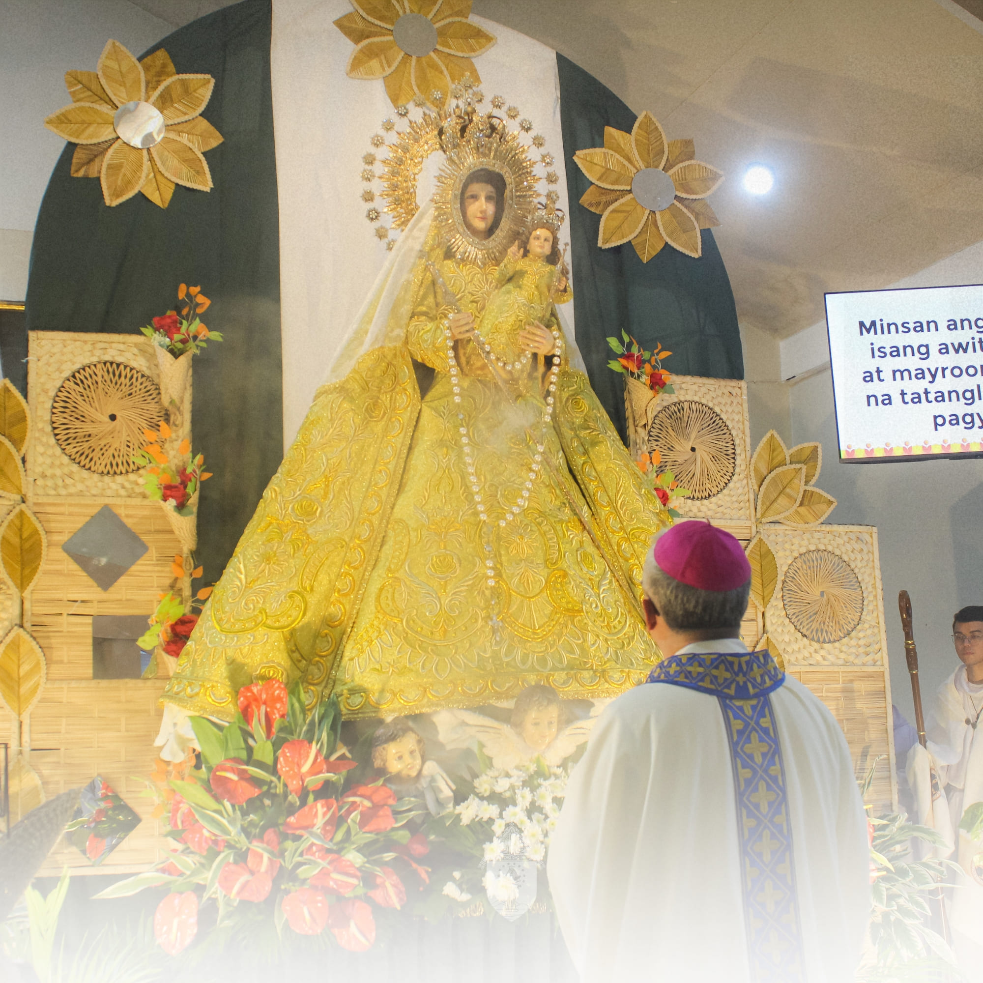 Misa Pontifical sa Kapistahan ng Mahal na Birhen ng Santisimo Rosario